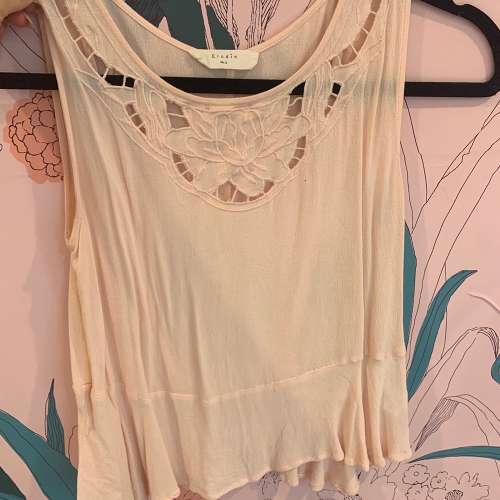 Feminine Peplum Top